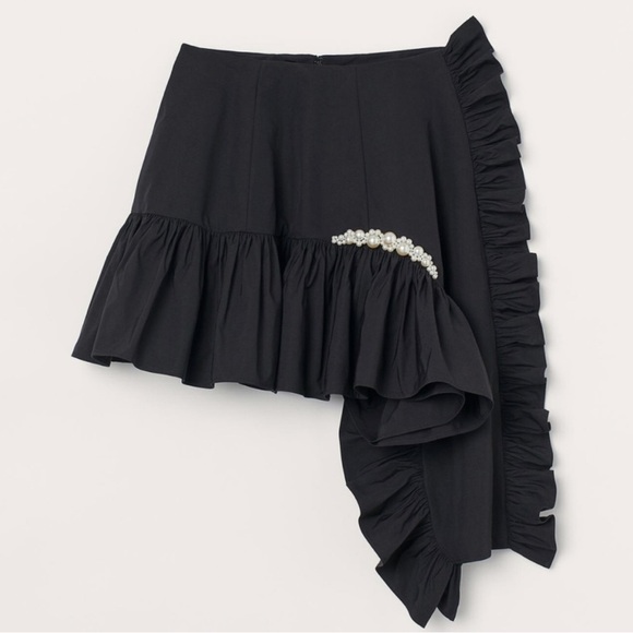 Simone Rocha X H&M Asymmetric Skirt - Picture 1 of 11